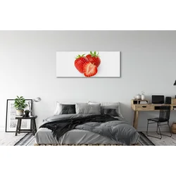 tulup.si Slika na platnu Jagode na belem ozadju 140x70 cm