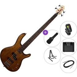 Cort Action PJ SET 2 Open Pore Walnut Električna bas kitara