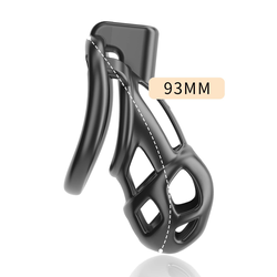 Sevanda Naja-Cobra Chastity Cage Black M