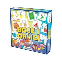 PANGRAF Edukativna igra Boje i oblici