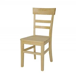 eoshop Lesen jedilni stol KT123, bor (Barva lesa: Naravno (lakirano))