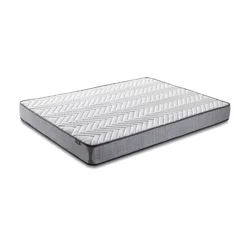 Hanah Home Dušek 90x21x190cm Belo-Sivi