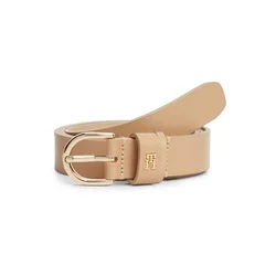 TOMMY HILFIGER Pas ESSENTIAL EFFORTLESS  svetlo rjava