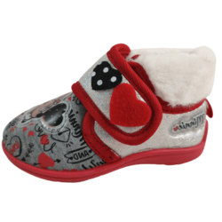 Disney D3010105T Minnie papuče za djevojčice, crvene, 26