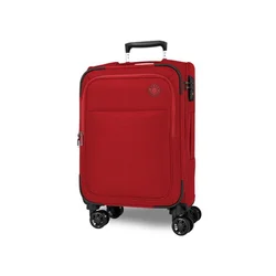 Jada Toys MOVOM Atlanta Red, Tekstilni potovalni kovček, 56x37x20cm, 34L, 5318624 (majhen)