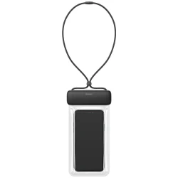 Baseus Lets Go Universal waterproof case for smartphones, black (6953156220799)