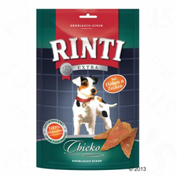RINTI Extra Chicko koščki s česnom - 80 g