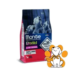 Monge Bwild Puppy All Breeds Deer 2.5kg, Suva Hrana od Mesa za Štence