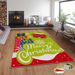 Conceptum Hypnose Tepih sa novogodišnjim motivima Asr-Crpt-6, Pravougaoni, 100 x 180 cm, Šareni