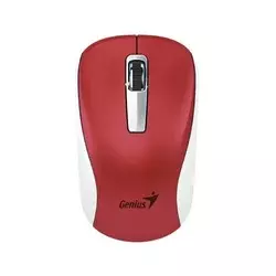 Genius Bežični miš NX-7010, 1600 DPI, USB, Belo-crveni