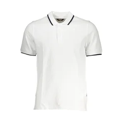 K-WAY MEN'S WHITE SHORT SLEEVED POLO SHIRT