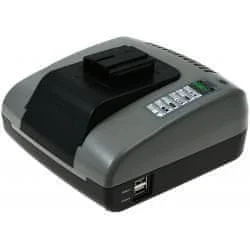 POWERY polnilnik AEG B 18 z USB