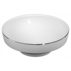 Lavabo nadgradni VITRA Water jewles O40cm platina
