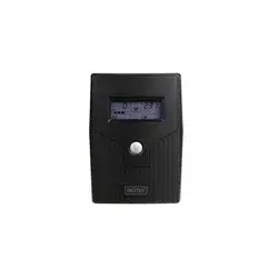 Line-Ineractive LCD BASIC UPS, 600VA/360W, 1x12V/7Ah, AVR, 2x Schuko CEE 7/3