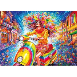 Magnolia - Puzzle Cvetoča svoboda - 1 000 kosov