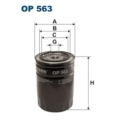 Filtron OLJNI FILTER ALFA GIULIA 15> 1.8 D