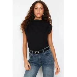 Trendyol Milla Ženska majica TWOSS24TS00051, Crna