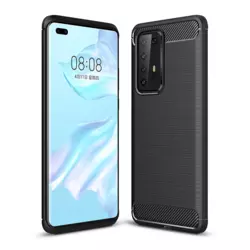 Maska Silicone Defender za Huawei P40 Pro crna.
