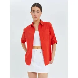 MixRay Bluza oranžno rdeča