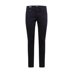 JACK & JONES Kavbojke Glenn, črna