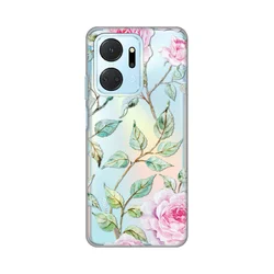 Torbica Silikonska Print Skin za Honor X7a Roses Pattern