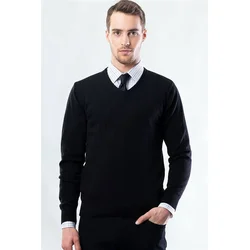 TUDORS Muški džemper Slim Fit crni