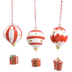 Viter novogodišnji ukras balon i poklon h11cm ( 73402 )