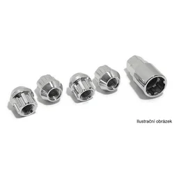 Wheel bolt locking nuts (conical seat F)