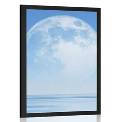 Plakat luna nad morjem - 40x60 no frame