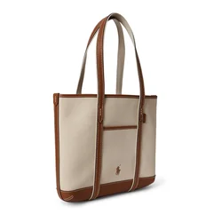 Torbica Polo Ralph Lauren bež barva, 428P03085