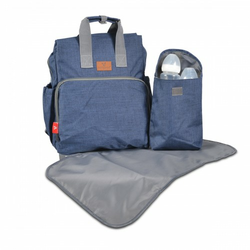 Torba/ranac za mame Lydia denim