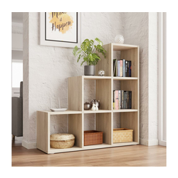 Regal za knjige TRIO 108x105 cm, hrast sonoma