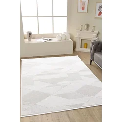Conceptum Hypnose Tepih 1112B, Pravougaoni, 100 x 200 cm, Bež