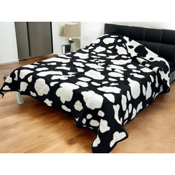 Ćebe Akril 200x200cm Crno/Bela sara ( VLK000188-crnobelasara )