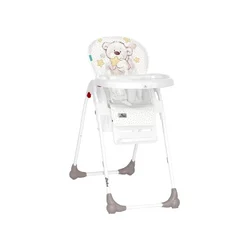 LORELLI Hranilica za bebe Dulce White Teddy bear bela