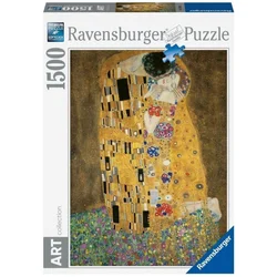 Ravensburger puzzle (slagalice) - 1500pcs Klimt The Kiss RA12000080