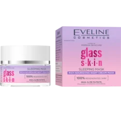 EVELINE - GLASS SKIN - RICH NOURISHING NIGHT CREAM-MASK 50ml