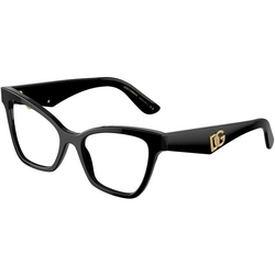 DOLCE & GABBANA Okvir za naočare 0DG3369 501 52, Ženski, Crni