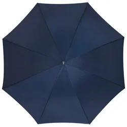 DEŽNIK AUTOMATIK Z LESENIM ROČAJEM EASY 508644 TEMNO MODRA