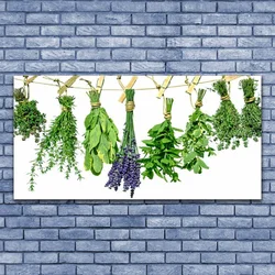 tulup.si Slika na platnu Latice cvetje zelišča 140x70 cm