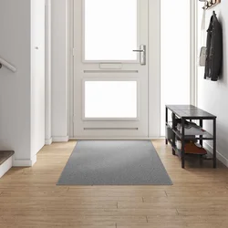 Tepih trkač Svijetlo siva 100 x 300 cm 100% Polipropilen