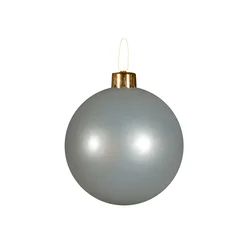 Novogodišnja ukrasna kugla Party Ball na naduvavanje 45 cm, Srebrna
