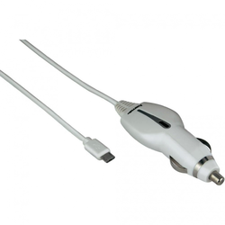 Hama auto punjač micro usb, 1000 mah, beli ( 108164 )