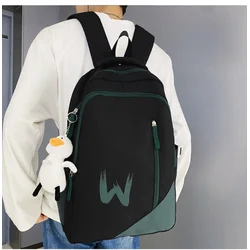 Huili Unisex školski ranac, Crni