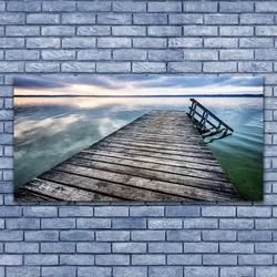 tulup.si Slika na platnu Bridge arhitektura 140x70 cm