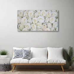 tulup.si Slika na platnu Roses flowers rastlin 100x50 cm