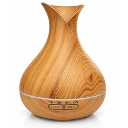 MKS Aroma difuzer i ovlaživač vazduha sa LED osvetljenjem – imitacija drveta