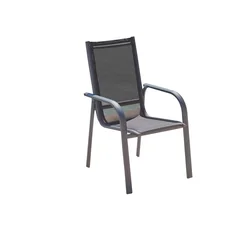 Hanah Home Baštenska stolica Lena, 66 x98 x59 cm, Antracit