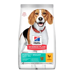 HILLS SCIENCE PLAN Perfect Komletna suva hrana za odrasle i gojazne pse srednjih rasa, Sa Piletinom, 2x12 kg