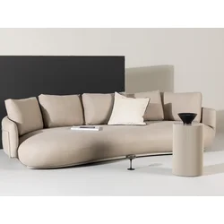 Kavč Dallas 4981 Svetlo rjava, 275x113x58cm, Blago